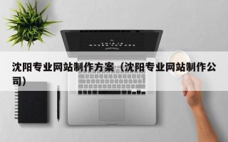 靖江沈阳专业网站制作方案（沈阳专业网站制作公司）